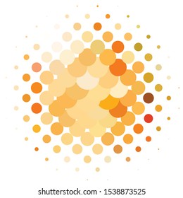 Abstract halftone background pattern. Geometric colorful vector line illustration