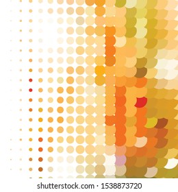 Abstract halftone background pattern. Geometric colorful vector line illustration