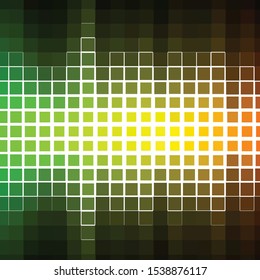 Abstract halftone background pattern. Geometric colorful vector line illustration