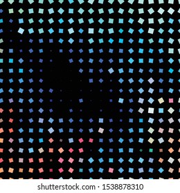 Abstract halftone background pattern. Geometric colorful vector line illustration