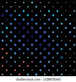 Abstract halftone background pattern. Geometric colorful vector line illustration