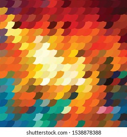 Abstract halftone background pattern. Geometric colorful vector line illustration
