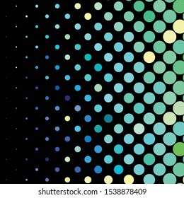 Abstract halftone background pattern. Geometric colorful vector line illustration