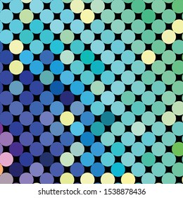 Abstract halftone background pattern. Geometric colorful vector line illustration