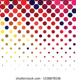 Abstract halftone background pattern. Geometric colorful vector line illustration