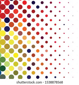 Abstract halftone background pattern. Geometric colorful vector line illustration