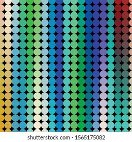 Abstract halftone background pattern. Geometric colorful vector line illustration