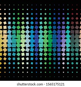 Abstract halftone background pattern. Geometric colorful vector line illustration