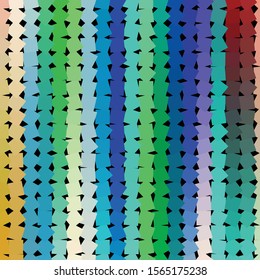 Abstract halftone background pattern. Geometric colorful vector line illustration