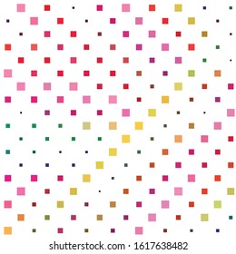 Abstract halftone background pattern. Geometric colorful vector line illustration