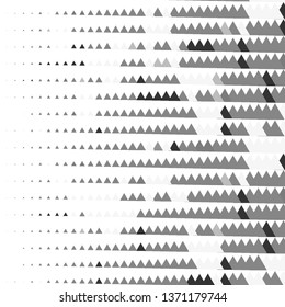 Abstract halftone background pattern. Monochrome geometric vector line illustration