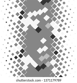 Abstract halftone background pattern. Monochrome geometric vector line illustration