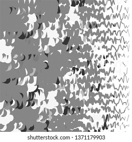 Abstract halftone background pattern. Monochrome geometric vector line illustration