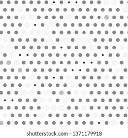 Abstract halftone background pattern. Monochrome geometric vector line illustration