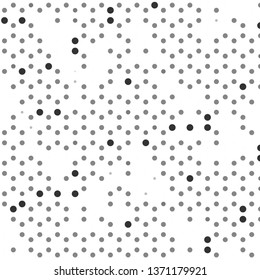 Abstract halftone background pattern. Monochrome geometric vector line illustration