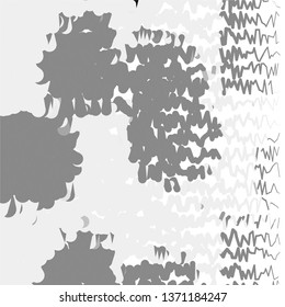 Abstract halftone background pattern. Monochrome geometric vector line illustration