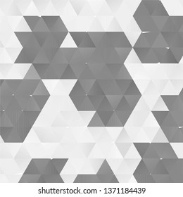 Abstract halftone background pattern. Monochrome geometric vector line illustration
