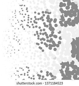 Abstract halftone background pattern. Monochrome geometric vector line illustration