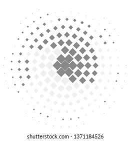 Abstract halftone background pattern. Monochrome geometric vector line illustration