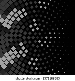 Abstract halftone background pattern. Monochrome geometric vector line illustration