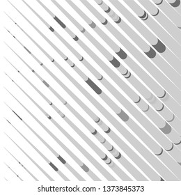 Abstract halftone background pattern. Monochrome geometric vector line illustration