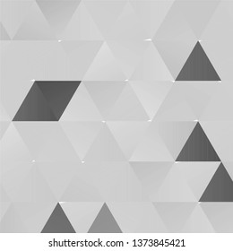 Abstract halftone background pattern. Monochrome geometric vector line illustration