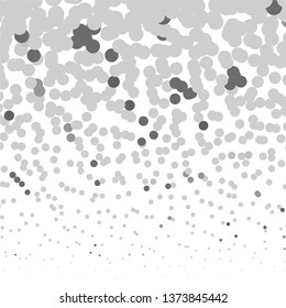 Abstract halftone background pattern. Monochrome geometric vector line illustration