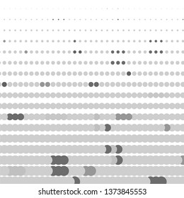 Abstract halftone background pattern. Monochrome geometric vector line illustration