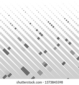 Abstract halftone background pattern. Monochrome geometric vector line illustration