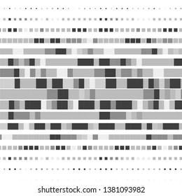 Abstract halftone background pattern. Monochrome geometric vector line illustration