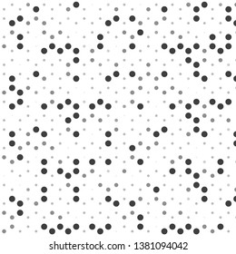 Abstract halftone background pattern. Monochrome geometric vector line illustration