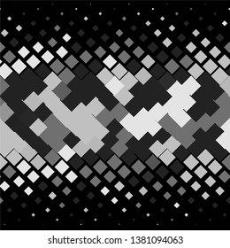 Abstract halftone background pattern. Monochrome geometric vector line illustration