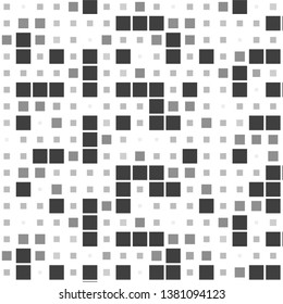 Abstract halftone background pattern. Monochrome geometric vector line illustration
