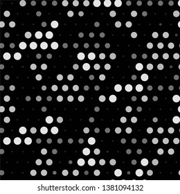 Abstract halftone background pattern. Monochrome geometric vector line illustration