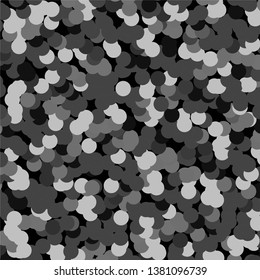 Abstract halftone background pattern. Monochrome geometric vector line illustration