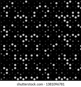 Abstract halftone background pattern. Monochrome geometric vector line illustration