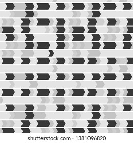 Abstract halftone background pattern. Monochrome geometric vector line illustration
