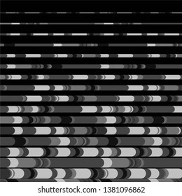 Abstract halftone background pattern. Monochrome geometric vector line illustration