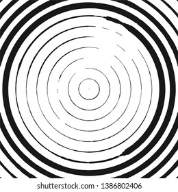 Abstract halftone background pattern. Monochrome geometric vector line illustration