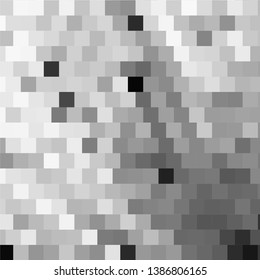 Abstract halftone background pattern. Monochrome geometric vector line illustration