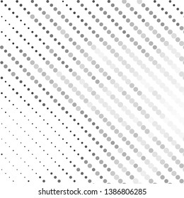 Abstract halftone background pattern. Monochrome geometric vector line illustration