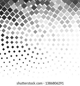 Abstract halftone background pattern. Monochrome geometric vector line illustration