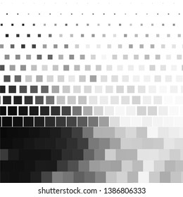 Abstract halftone background pattern. Monochrome geometric vector line illustration
