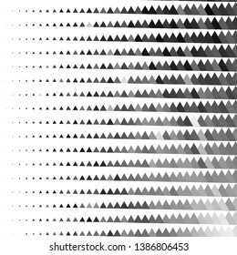 Abstract halftone background pattern. Monochrome geometric vector line illustration