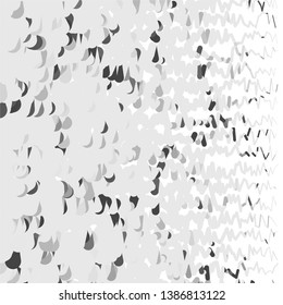 Abstract halftone background pattern. Monochrome geometric vector line illustration