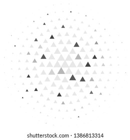 Abstract halftone background pattern. Monochrome geometric vector line illustration