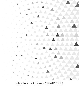 Abstract halftone background pattern. Monochrome geometric vector line illustration