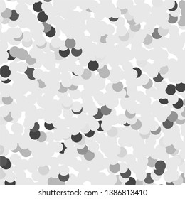 Abstract halftone background pattern. Monochrome geometric vector line illustration