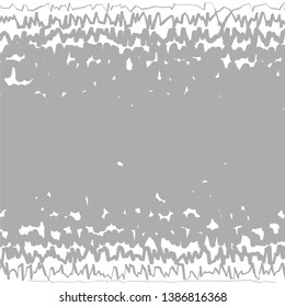 Abstract halftone background pattern. Monochrome geometric vector line illustration