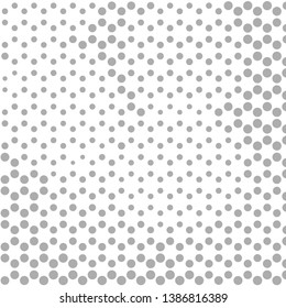 Abstract halftone background pattern. Monochrome geometric vector line illustration